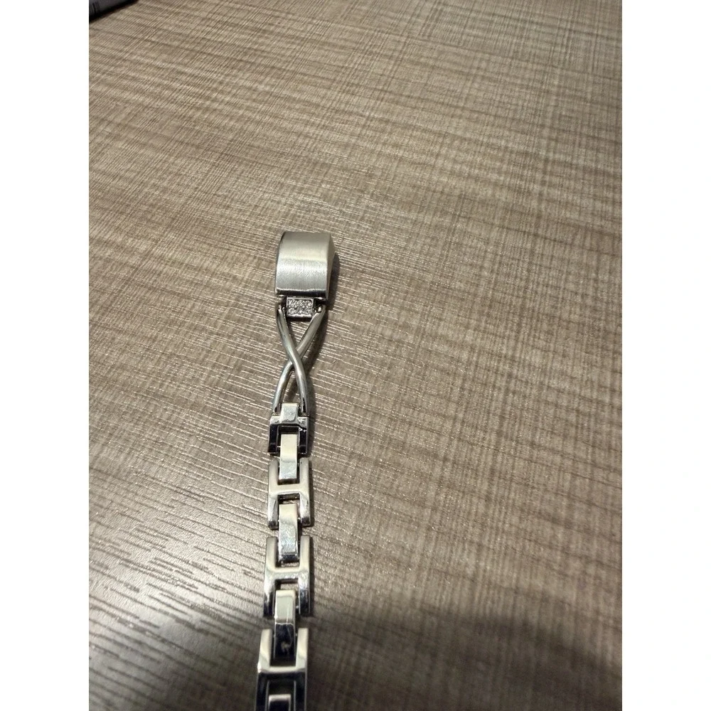 Fitbit Aria Alta & Alta HR Wristband, Silver-tone Dressy Watch Replacement Band